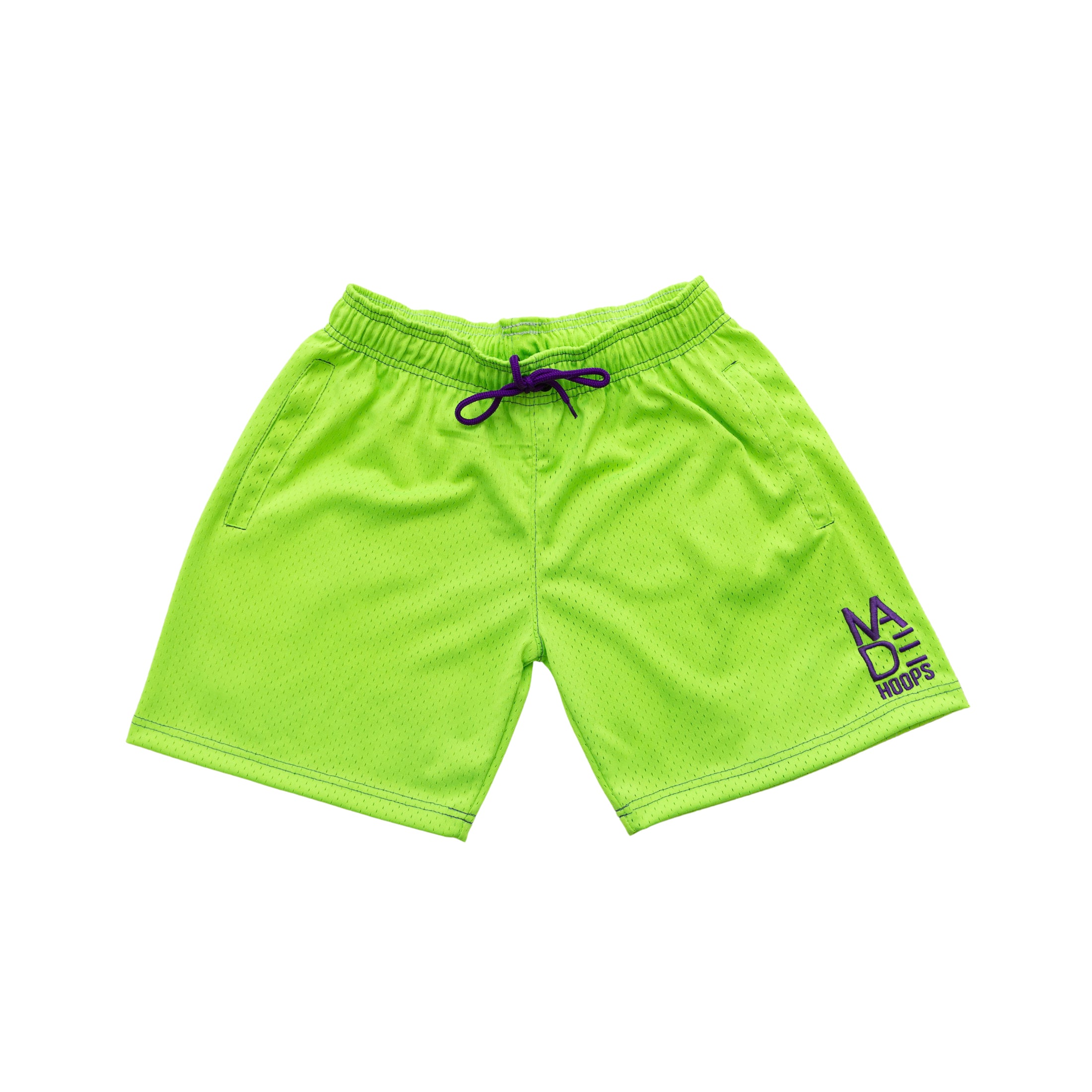 Vibrant Essential Embroidered Logo Shorts