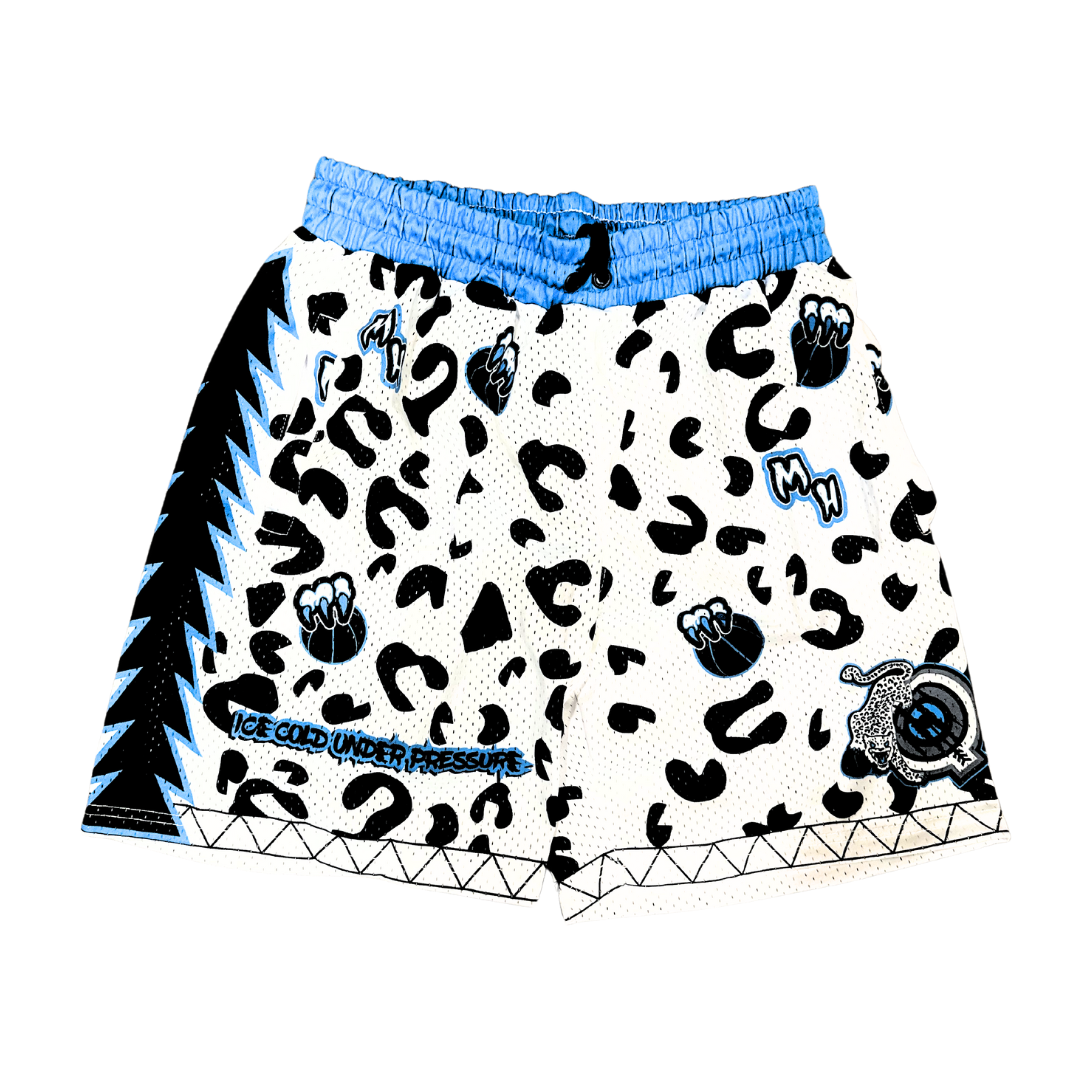 Snow Leopard Shorts