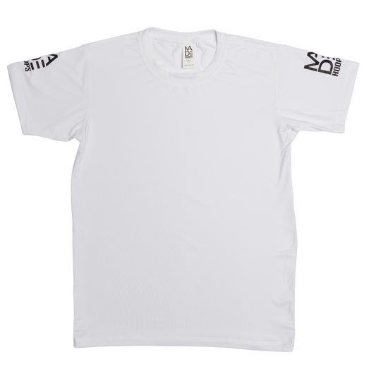 MADE Performance Compression Tee | White