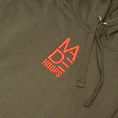 Load image into Gallery viewer, Essential Embroidered Logo Hoodie | Lava
