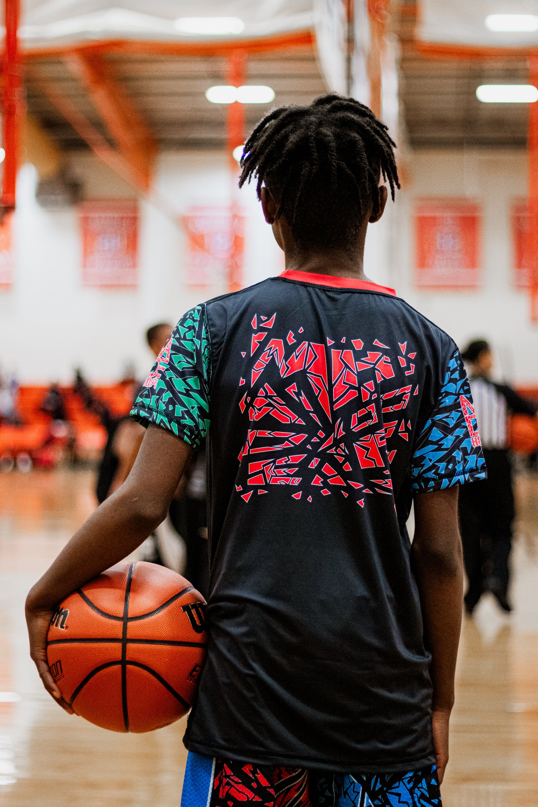 Shattered 2025 backboard shirt