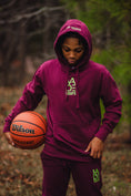 Load image into Gallery viewer, Essential Embroidered Logo Hoodie | Redwood

