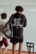 Load image into Gallery viewer, MADE SEEN "Sorry I Was Hooping" Hoodie | Black
