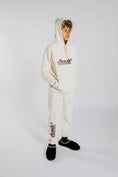 Load image into Gallery viewer, DUNK Embroidered Cream Joggers
