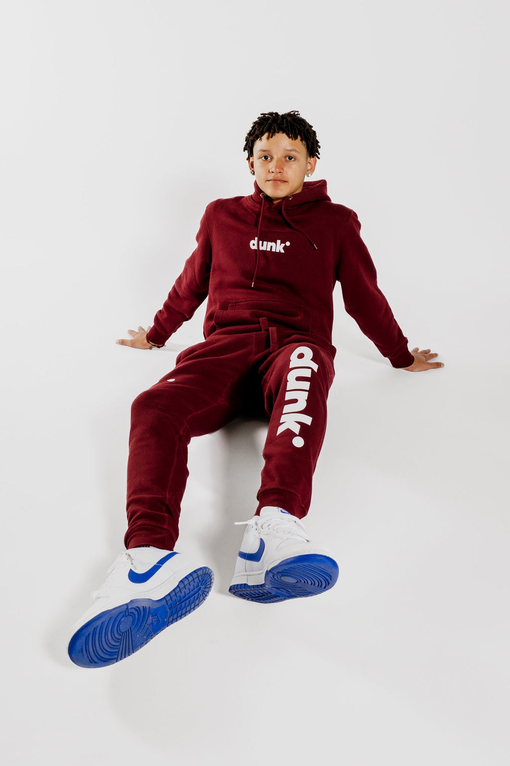 DUNK Maroon Hoodie