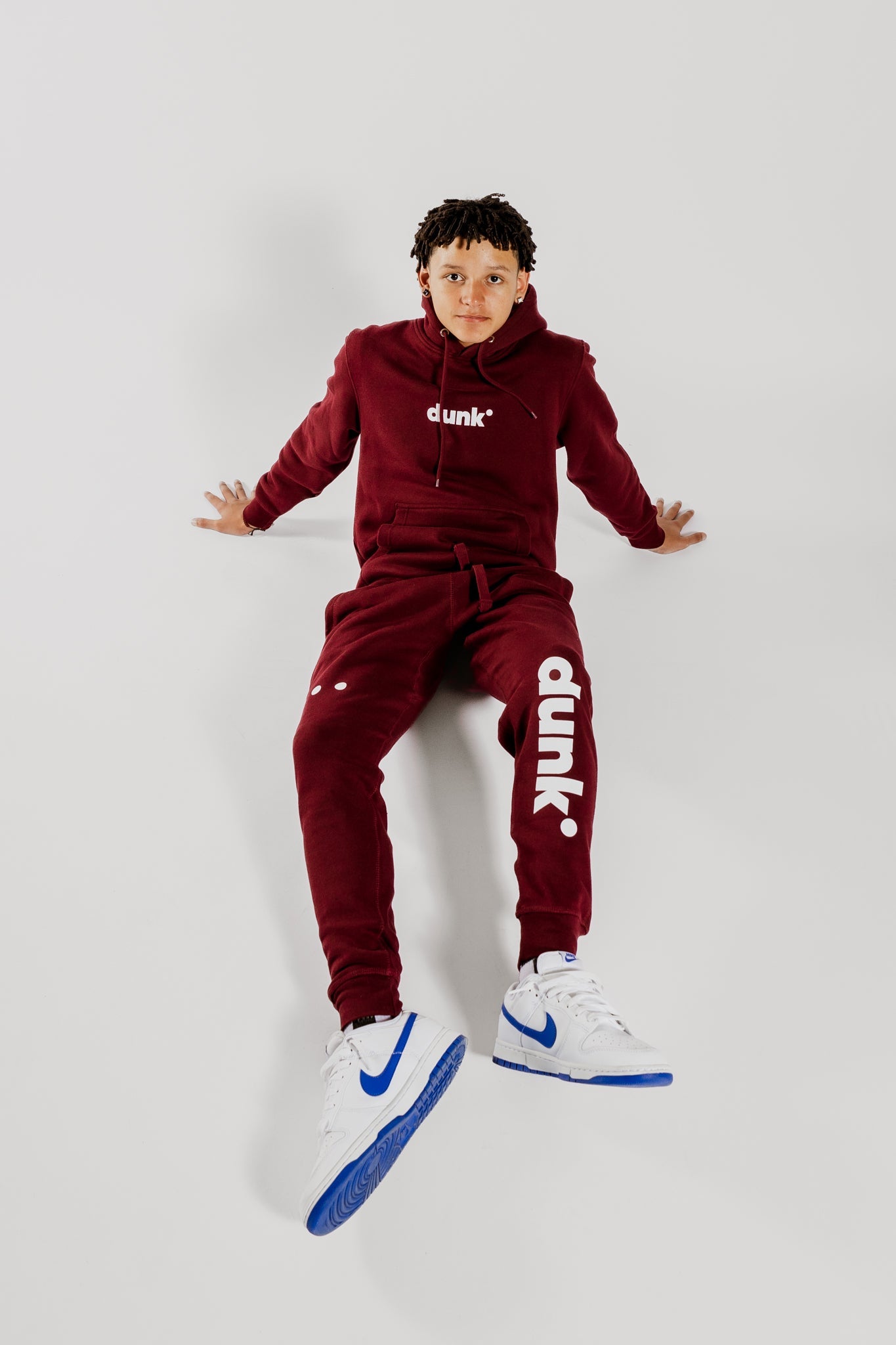 DUNK Maroon Hoodie