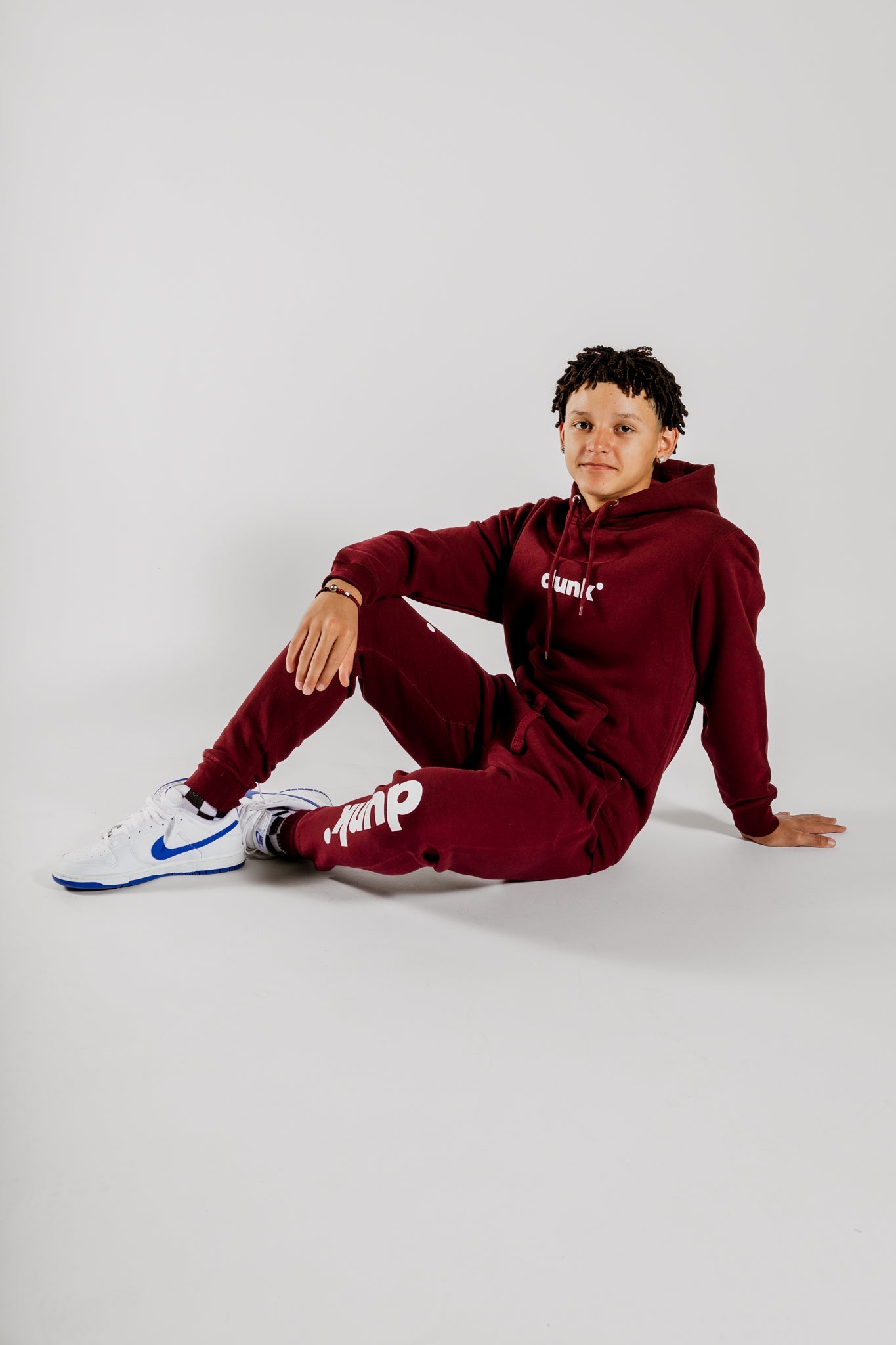 DUNK Maroon Hoodie