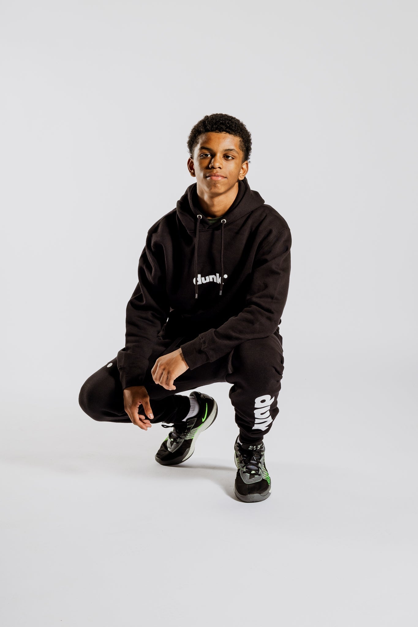 DUNK Black Hoodie