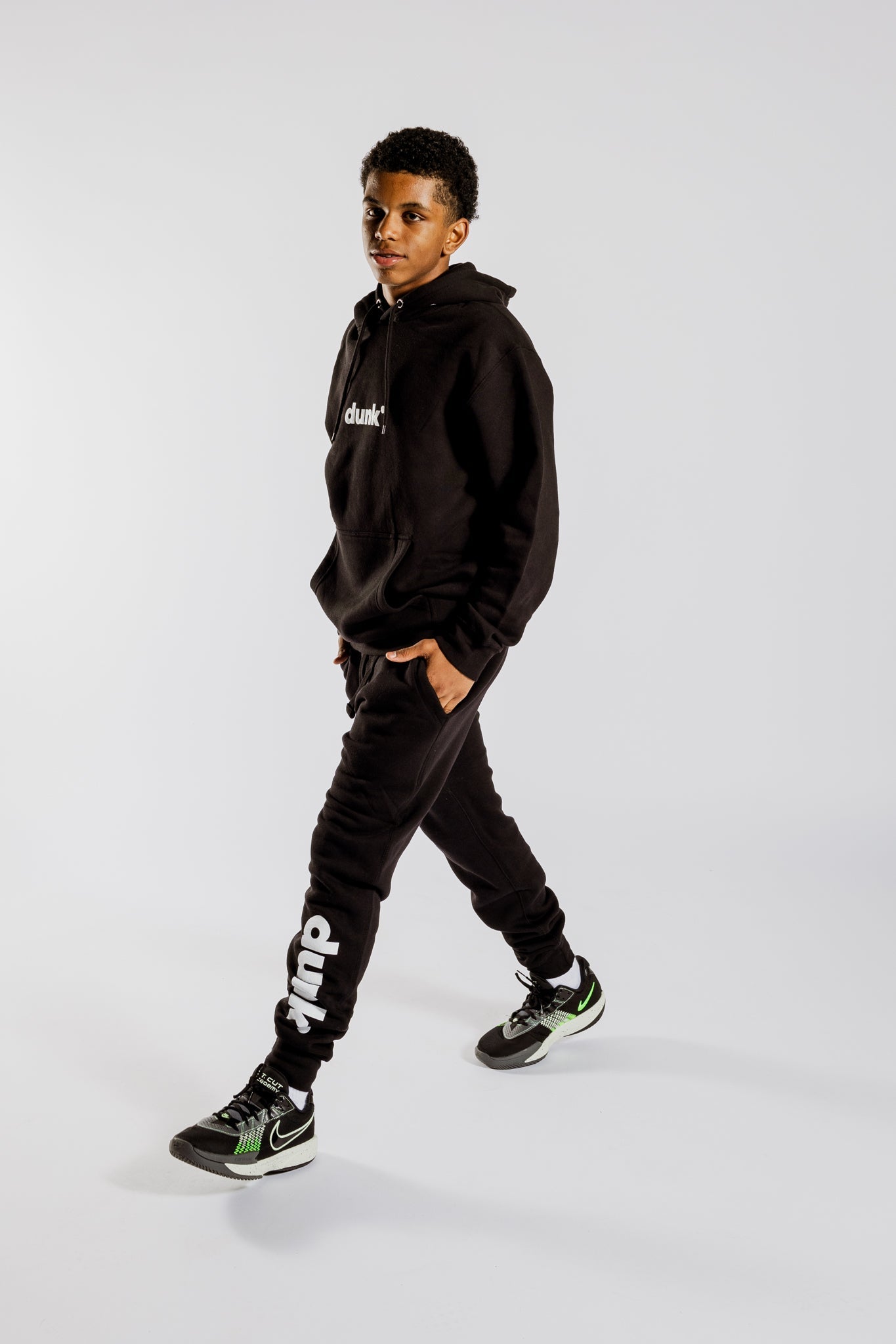 DUNK Black Sweatpants