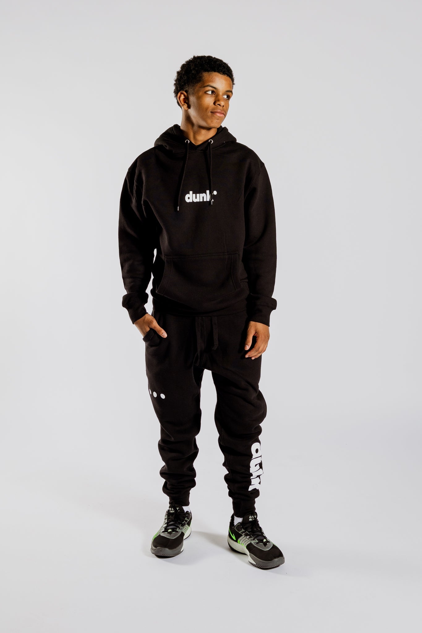 DUNK Black Hoodie