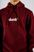 Load image into Gallery viewer, DUNK Maroon Hoodie
