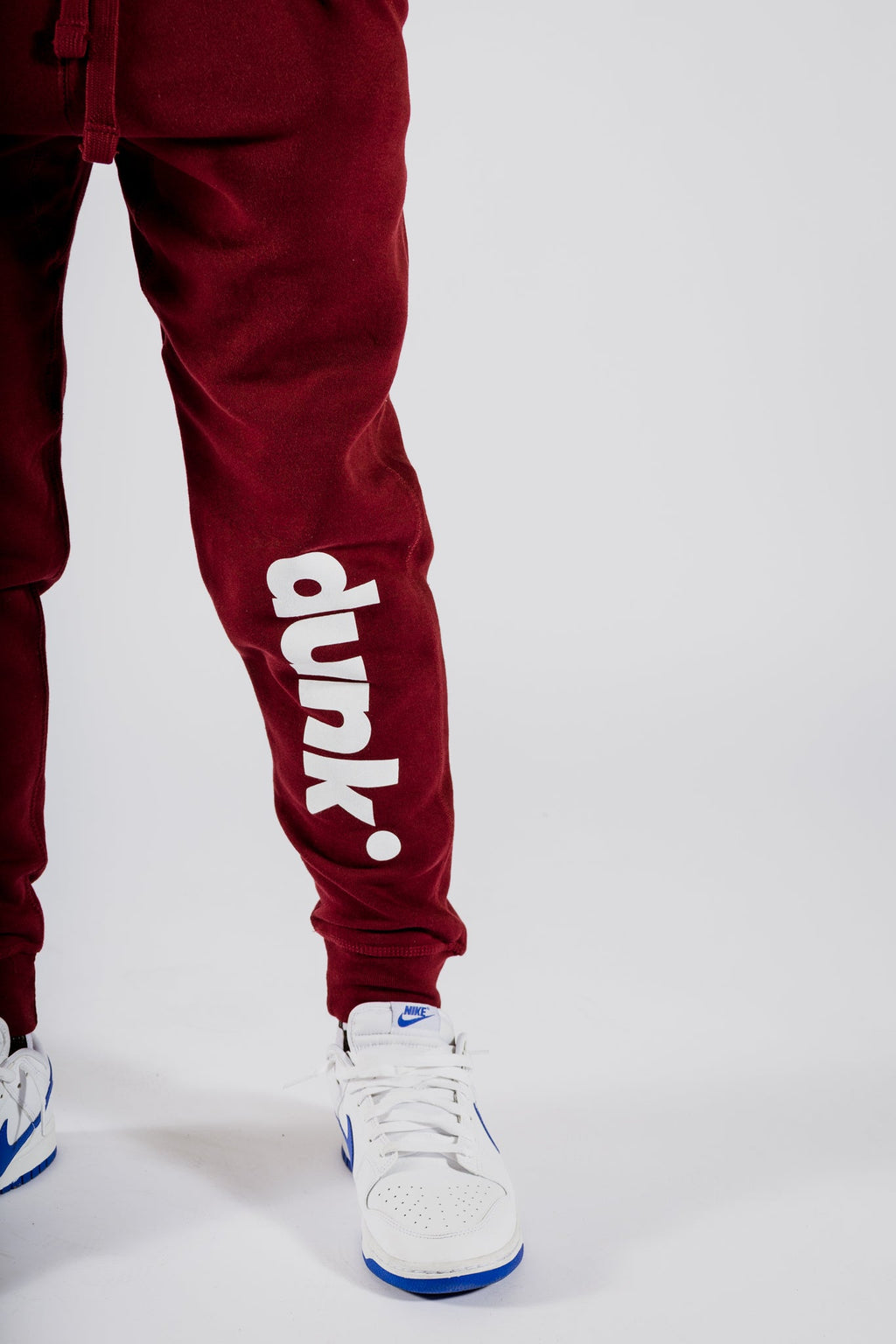 DUNK Maroon Sweatpants