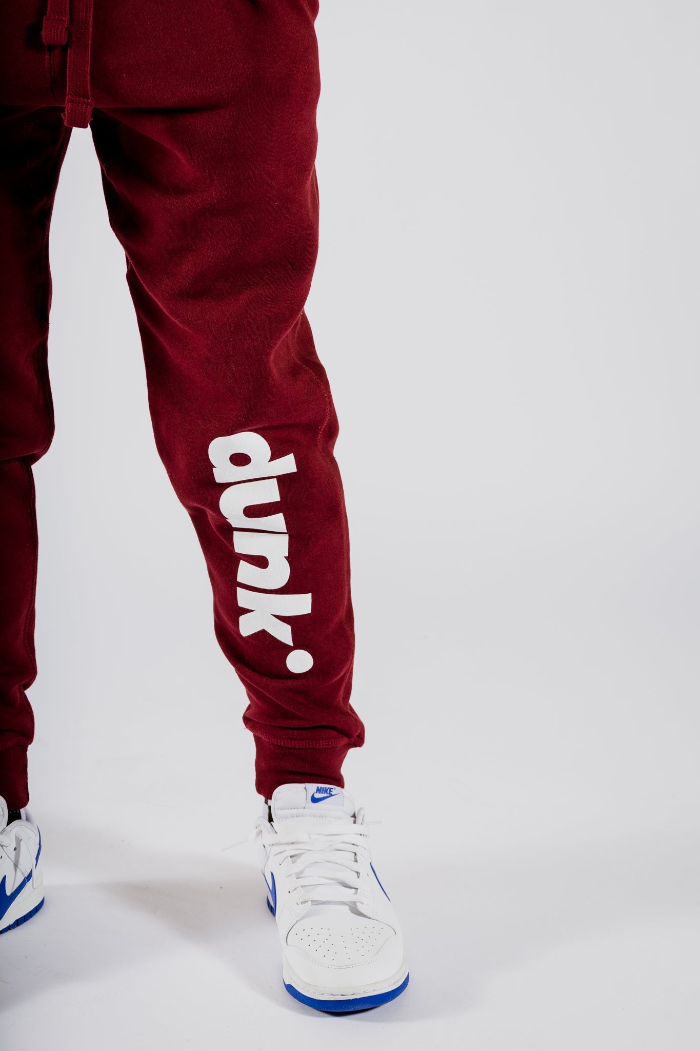 DUNK Maroon Sweatpants