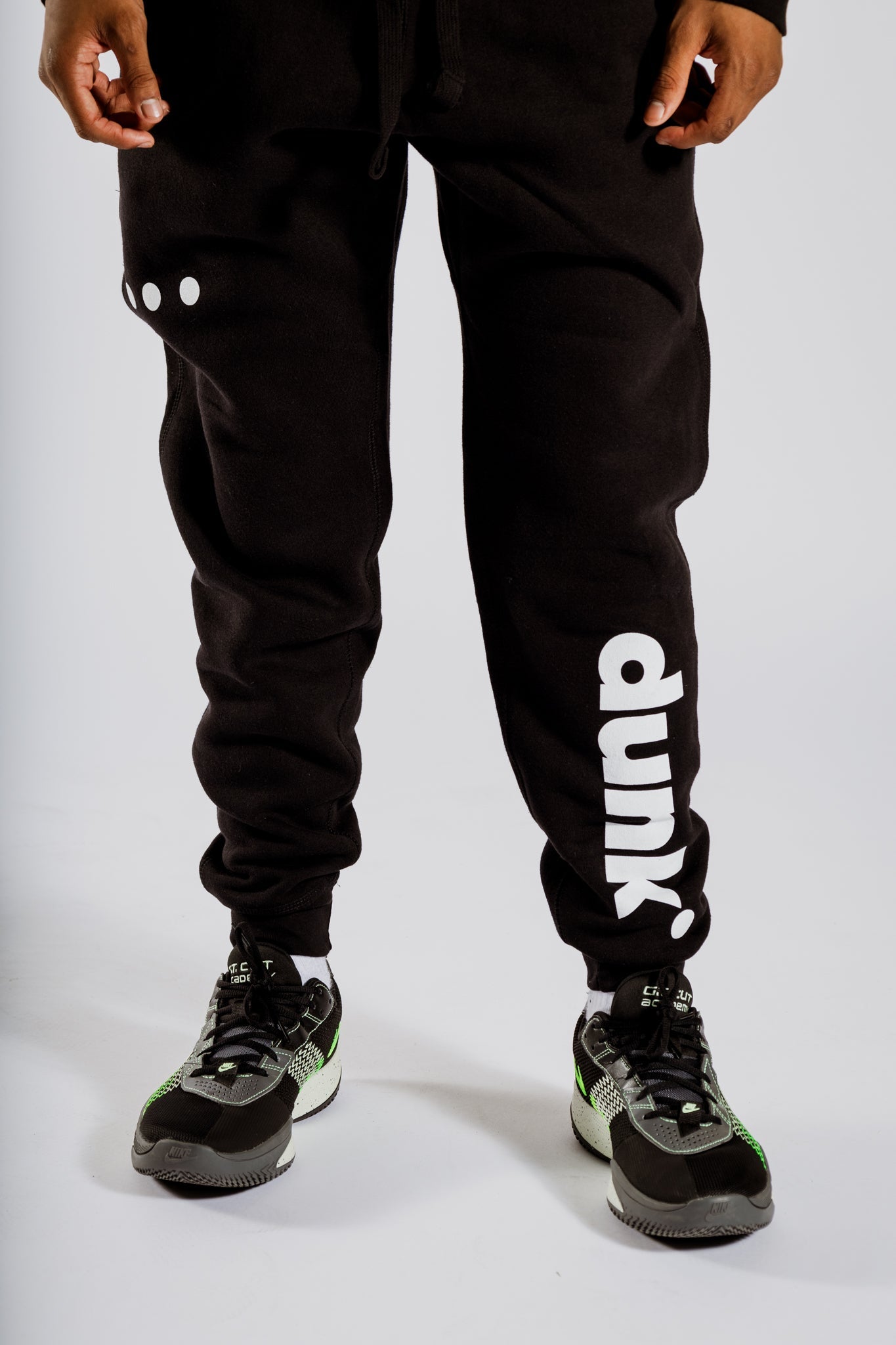 DUNK Black Joggers