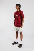 Load image into Gallery viewer, DUNK Maroon & Cream Shorts
