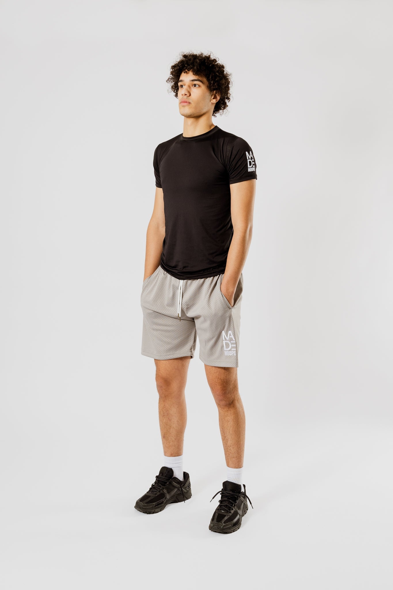 Spring Essential Embroidered Logo Shorts