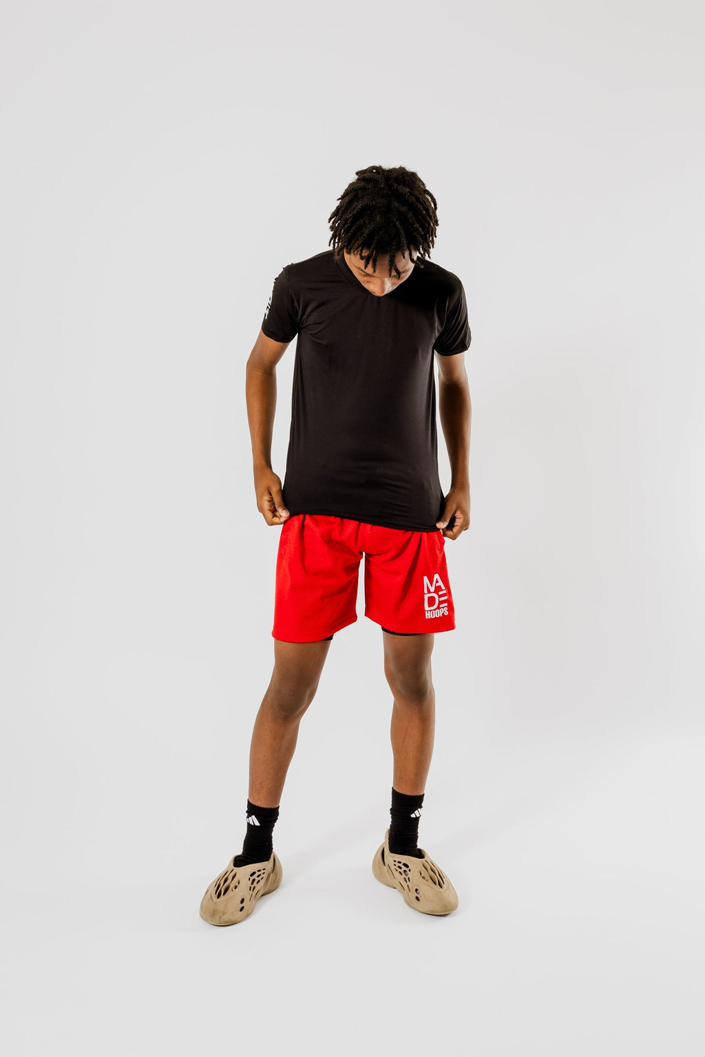 Essential Embroidered Logo Shorts