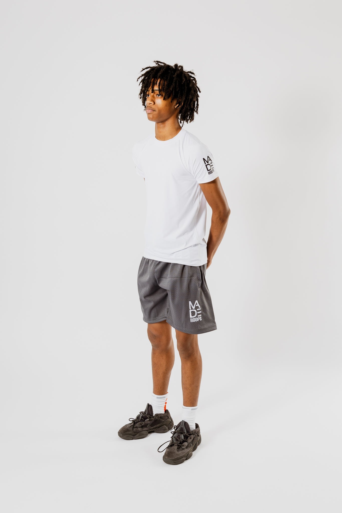 Spring Essential Embroidered Logo Shorts