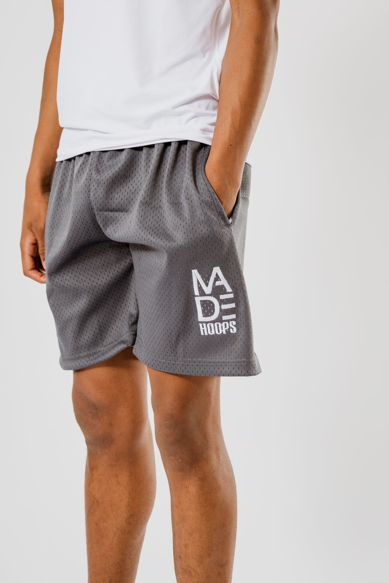 Spring Essential Embroidered Logo Shorts