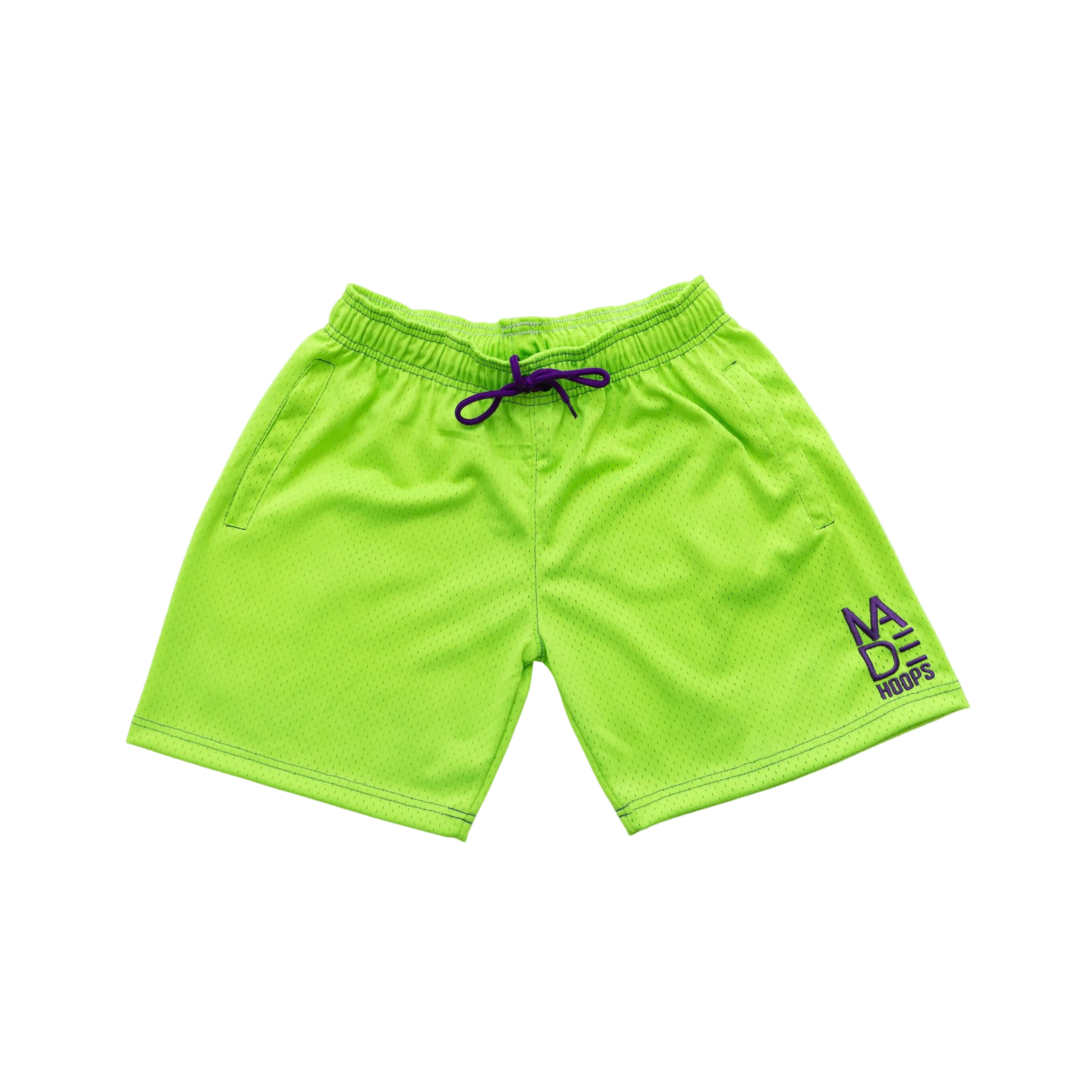 Vibrant Essential Embroidered Logo Shorts