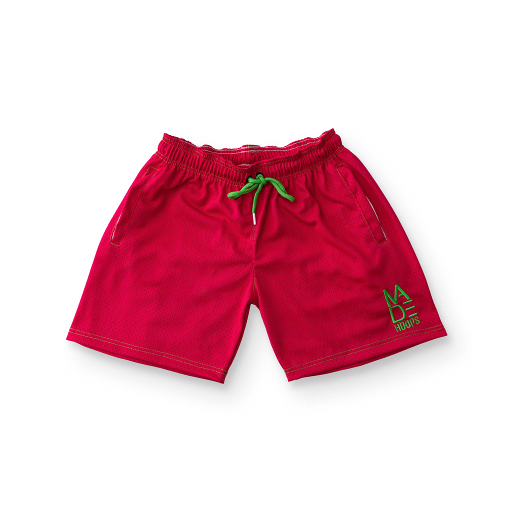 Vibrant Essential Embroidered Logo Shorts
