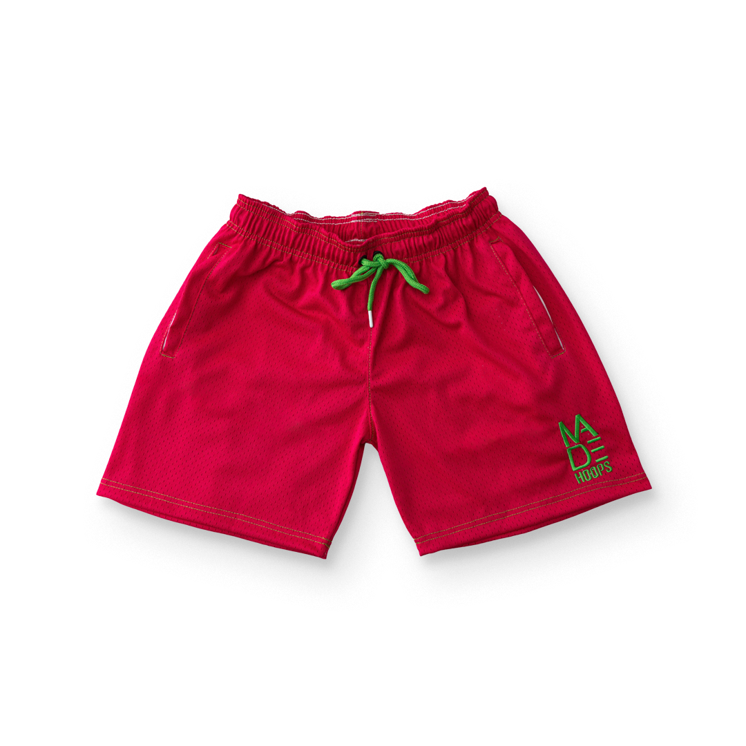 Vibrant Essential Embroidered Logo Shorts