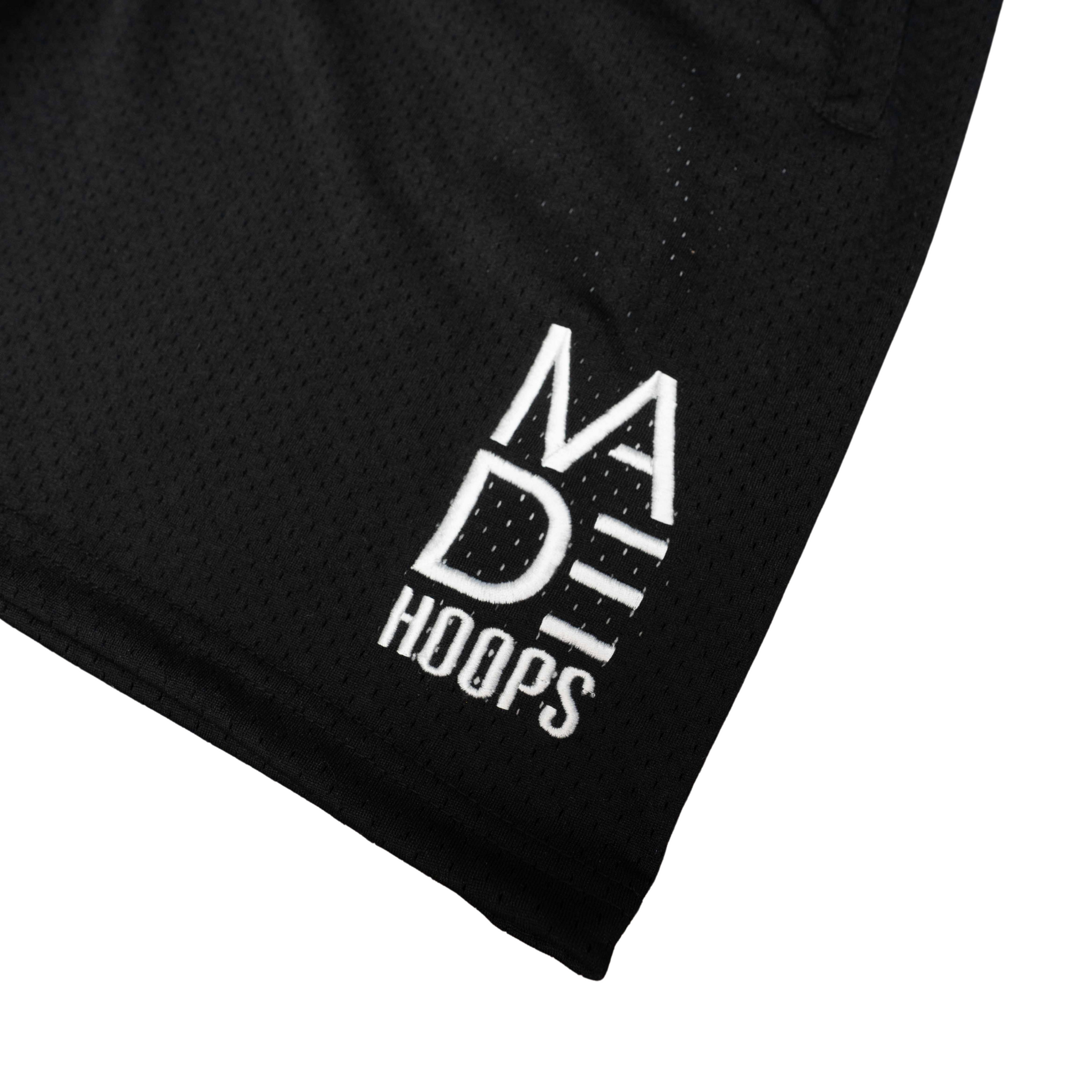 Essential Embroidered Logo Shorts | Black