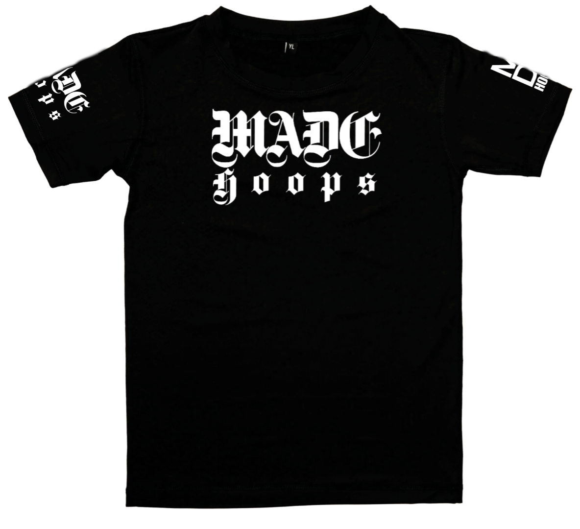MADE Old English Compression Tee | Black