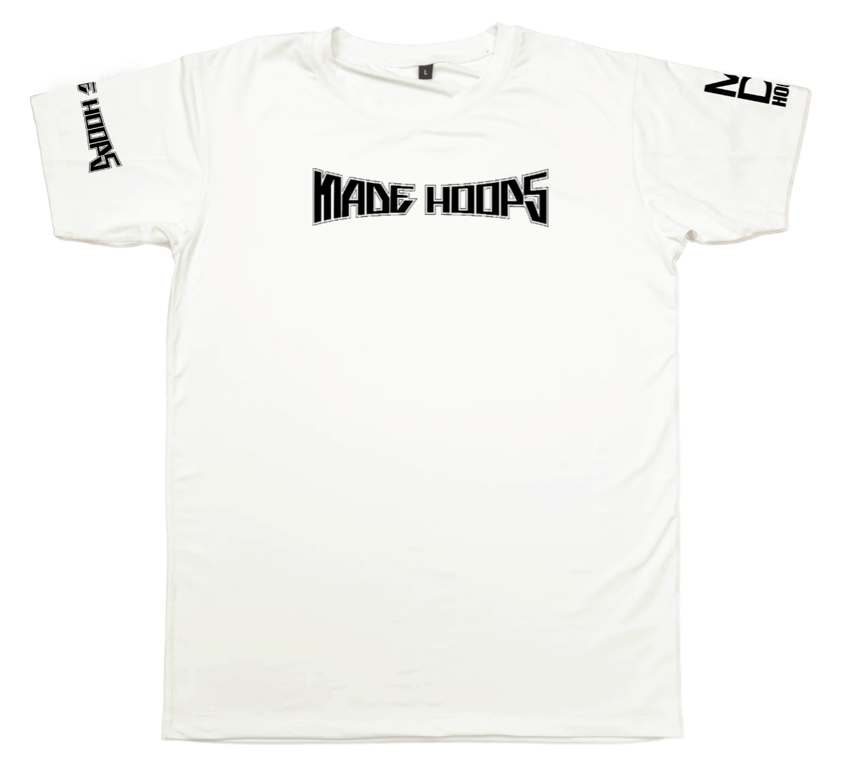 MADE Condensed Compression Tee | White