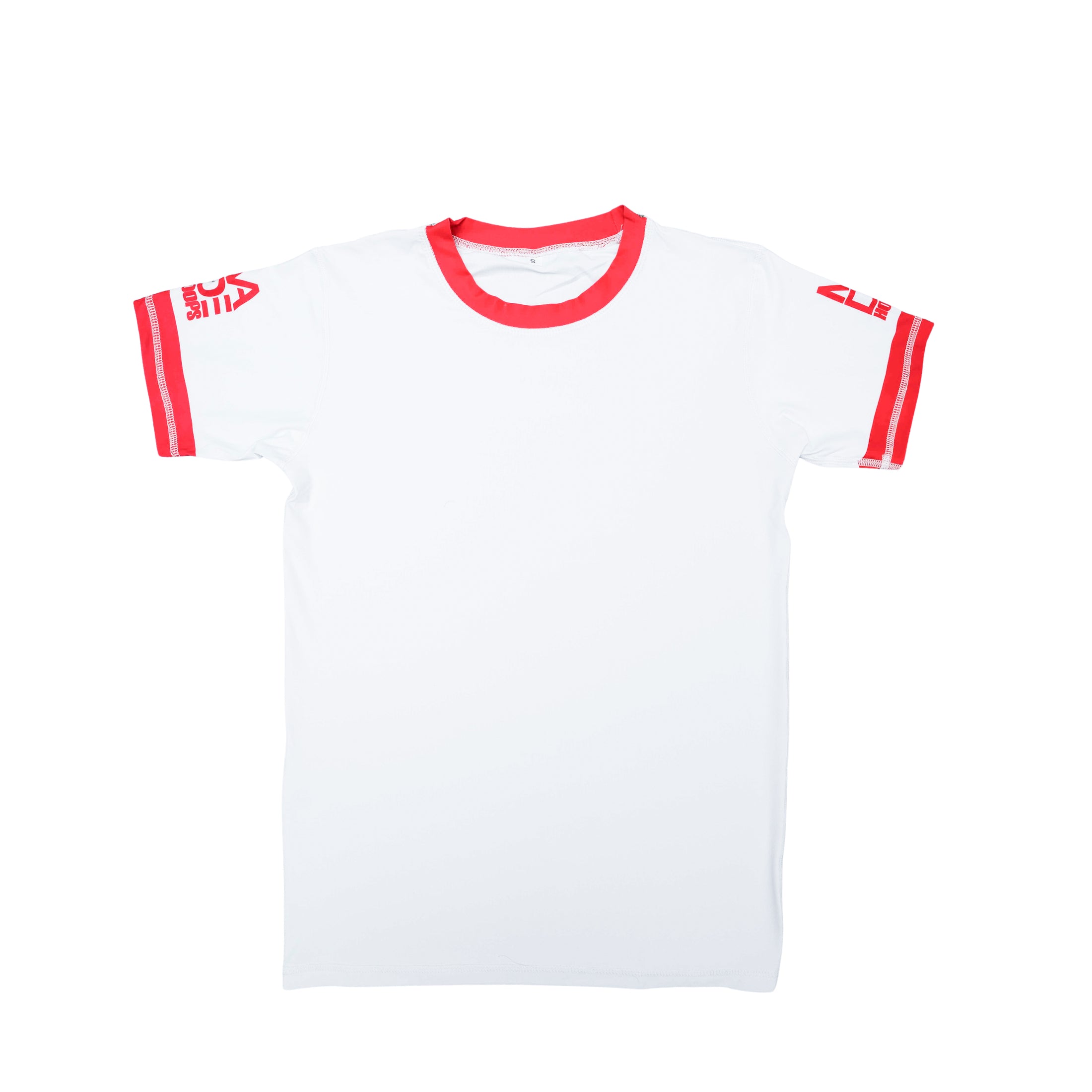 Ringer Compression T-Shirt | Red