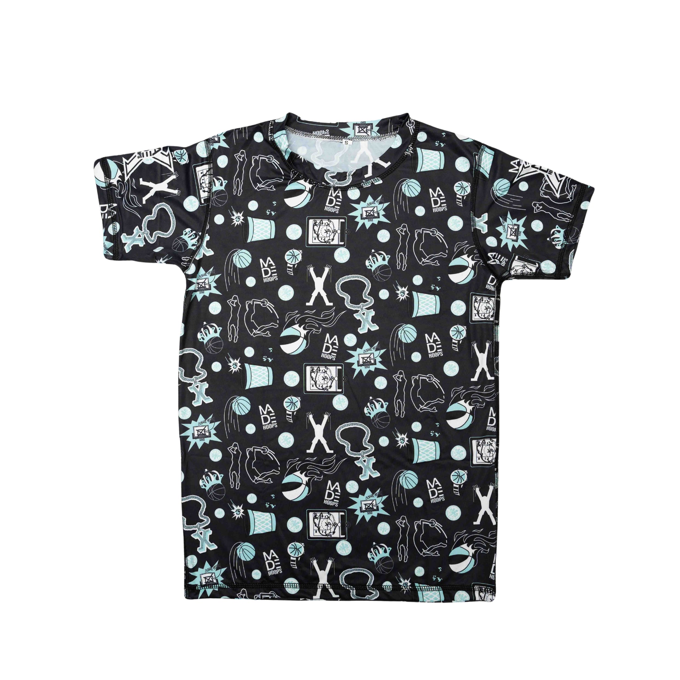 Year X Compression T-Shirt | Pattern