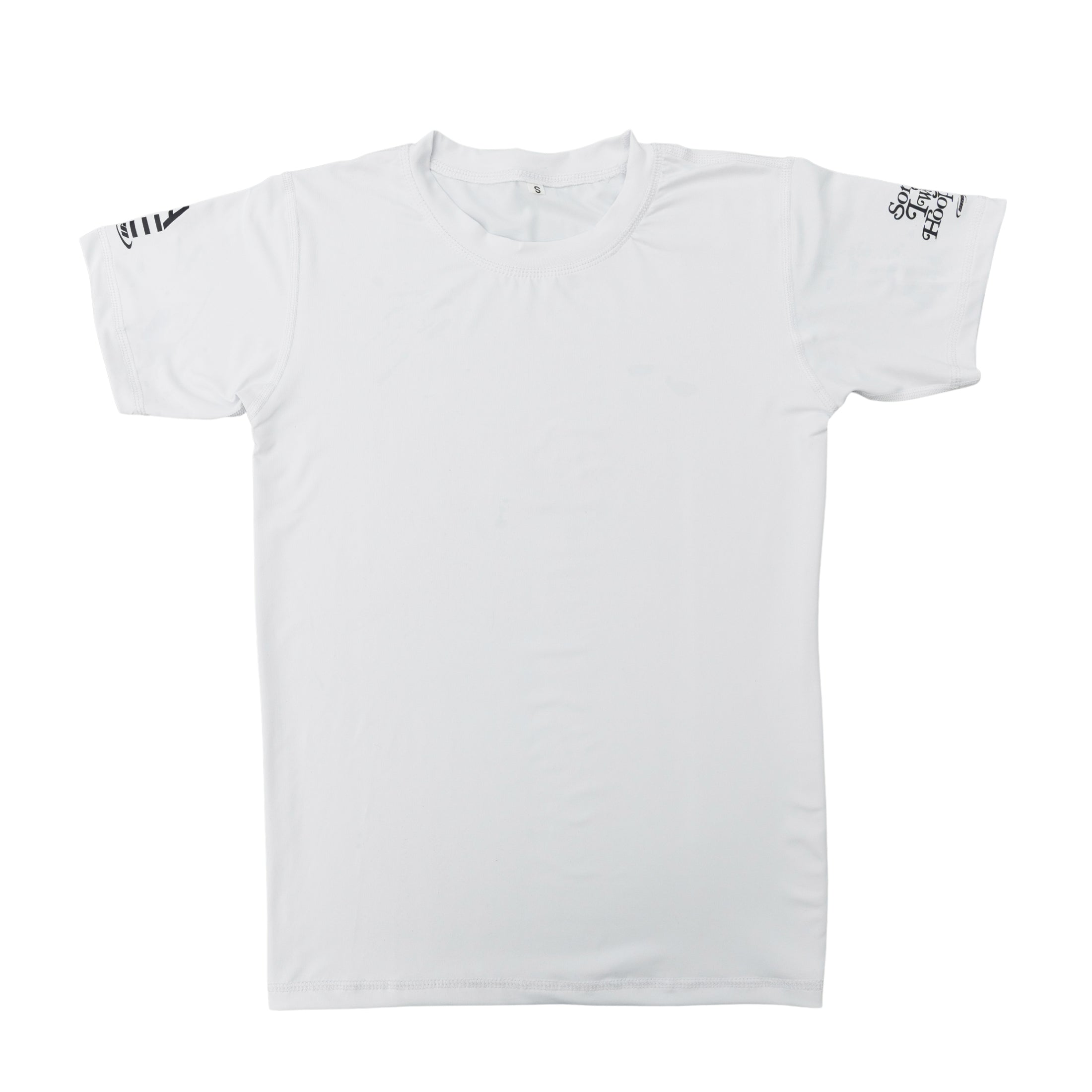 MADE SEEN "Sorry I Was Hooping" Compression T-Shirt | White