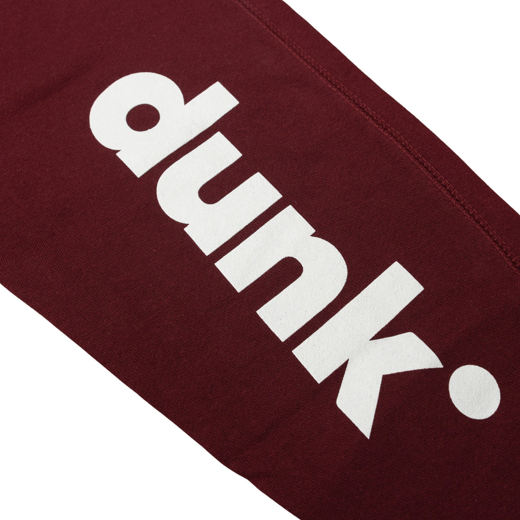 DUNK Maroon Sweatpants