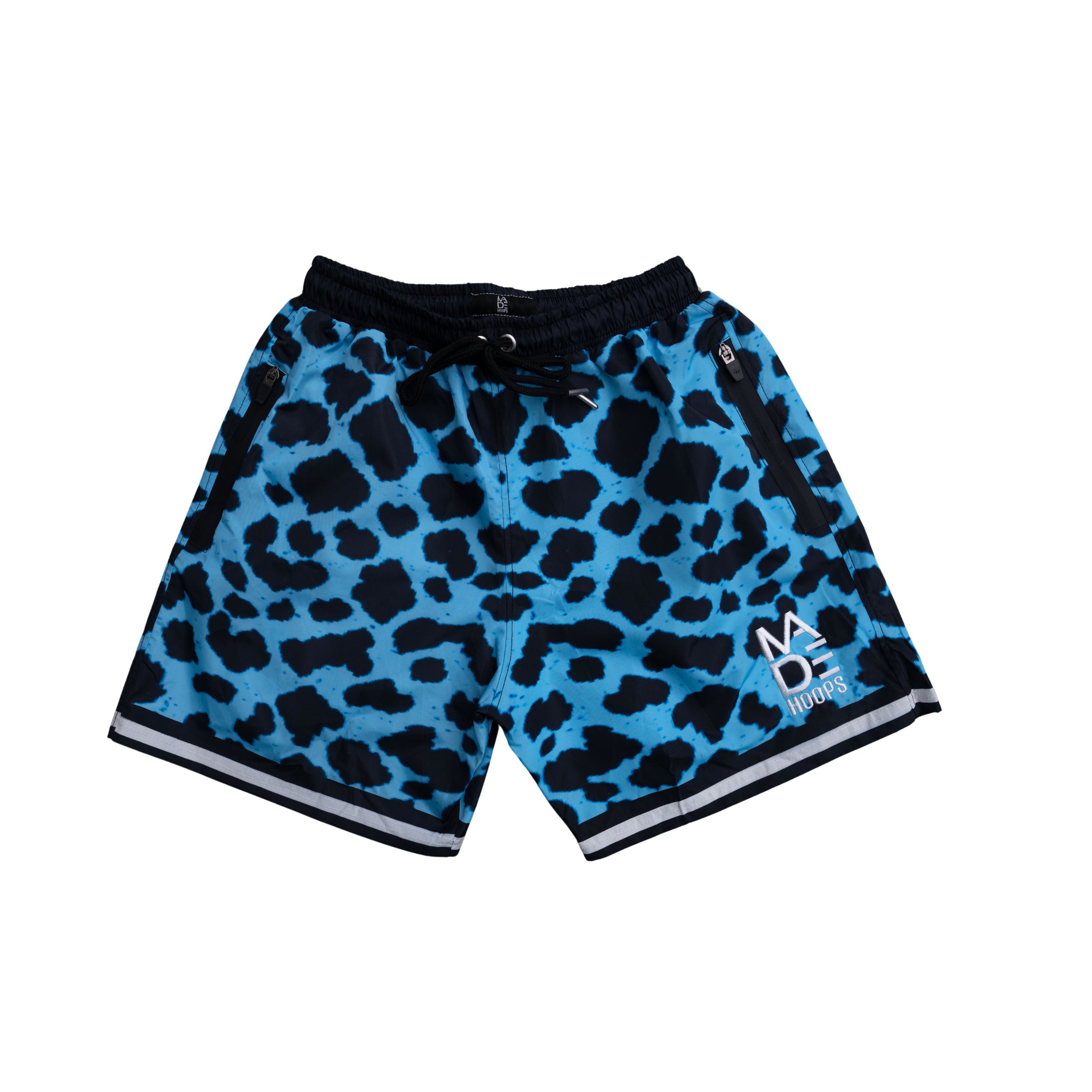 Leopard Nylon Shorts