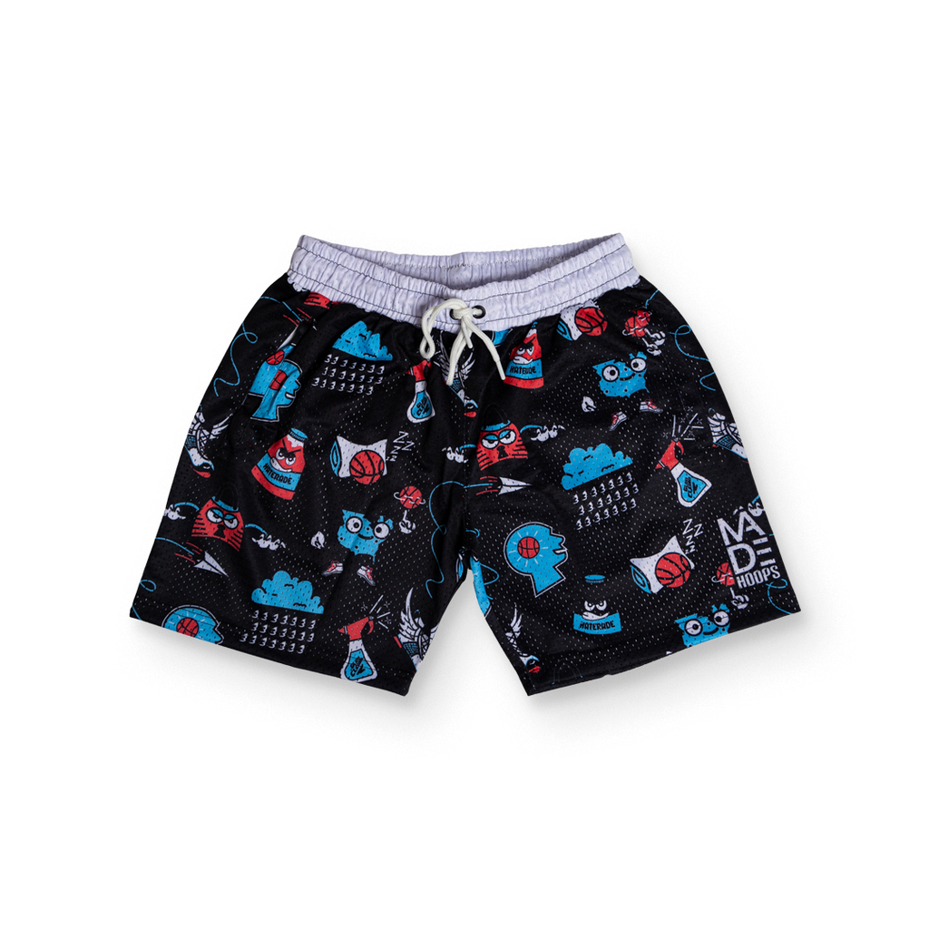 "MAKE IT RAIN" Mesh Shorts