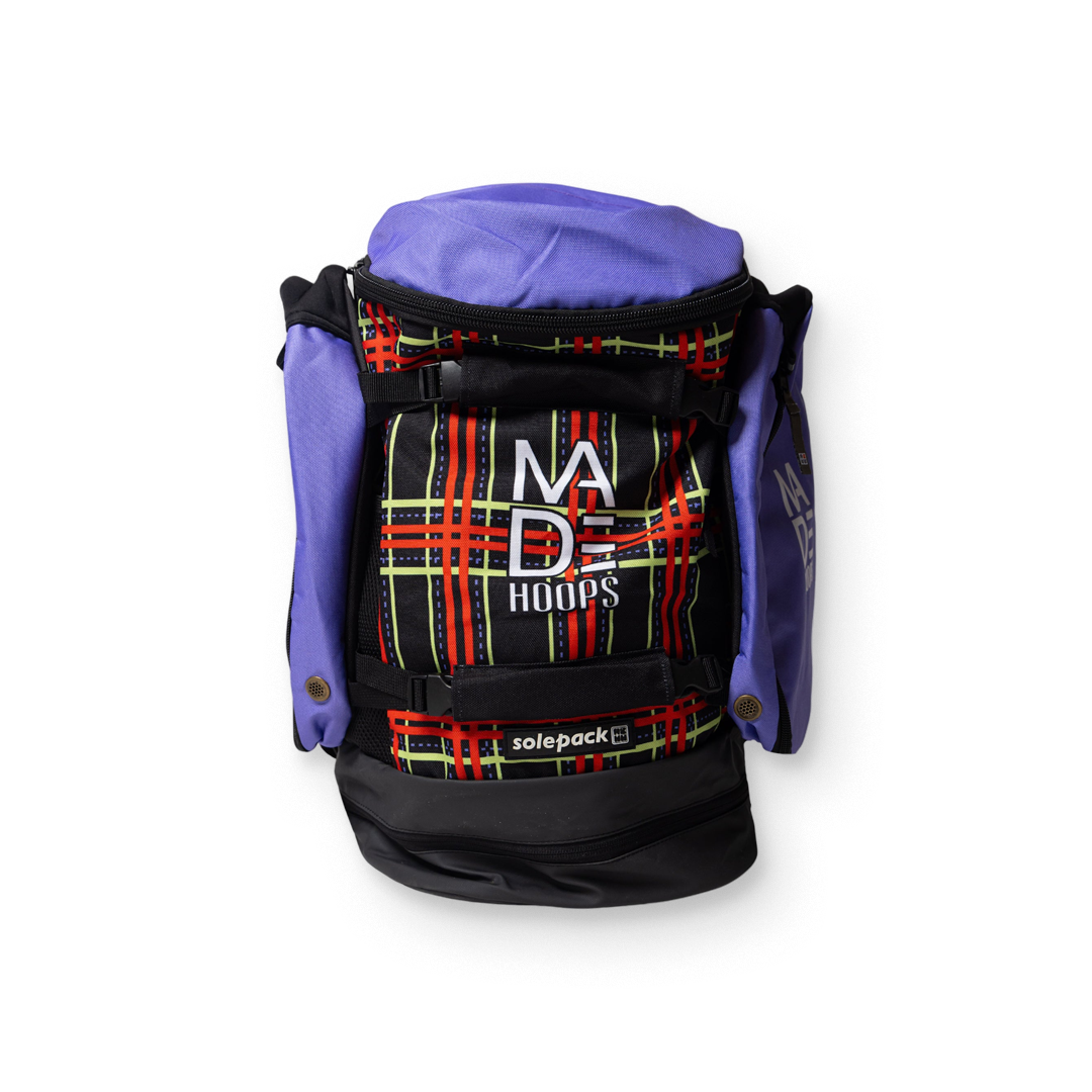 MADE Hoops Backpack | Funky Plaid
