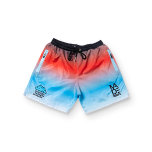 "MAKE IT RAIN" Nylon Shorts