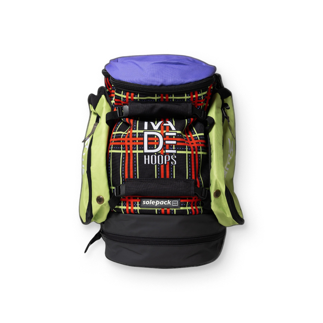 MADE Hoops Backpack | Funky Plaid