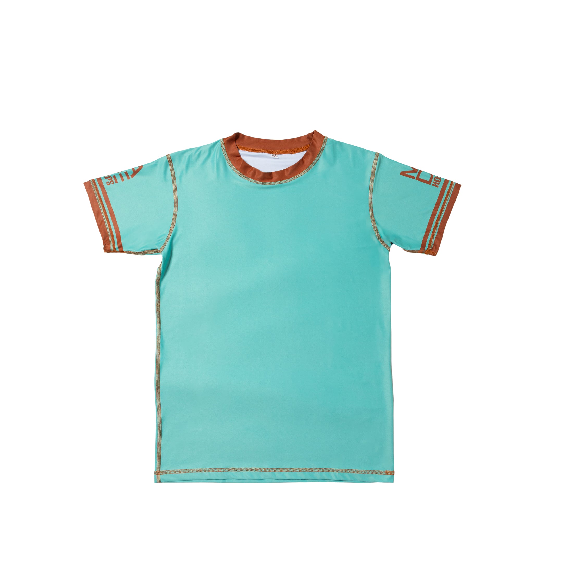 Solid Contrast Compression T-Shirt