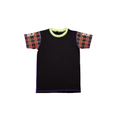 Load image into Gallery viewer, Funky Plaid Compression Tee
