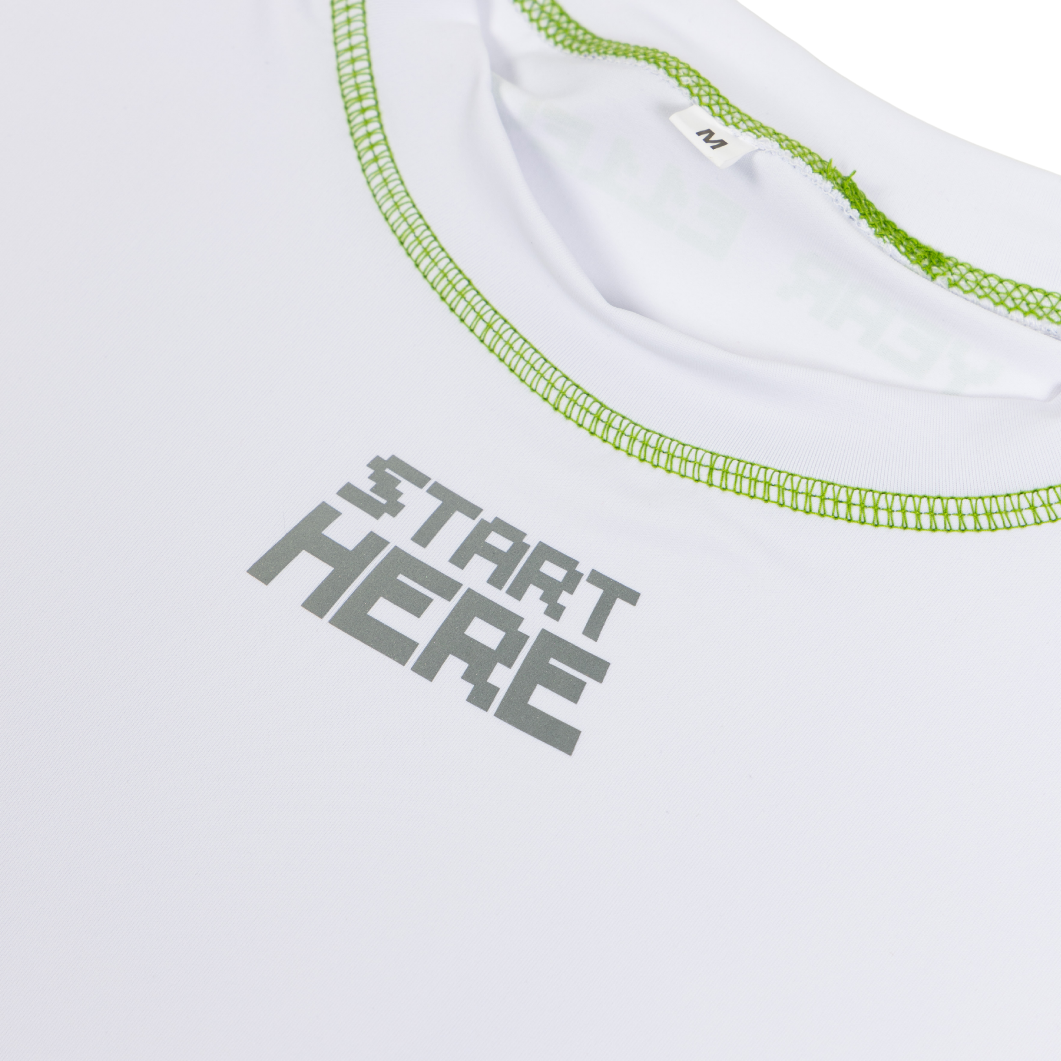"Start Here" Compression Tee