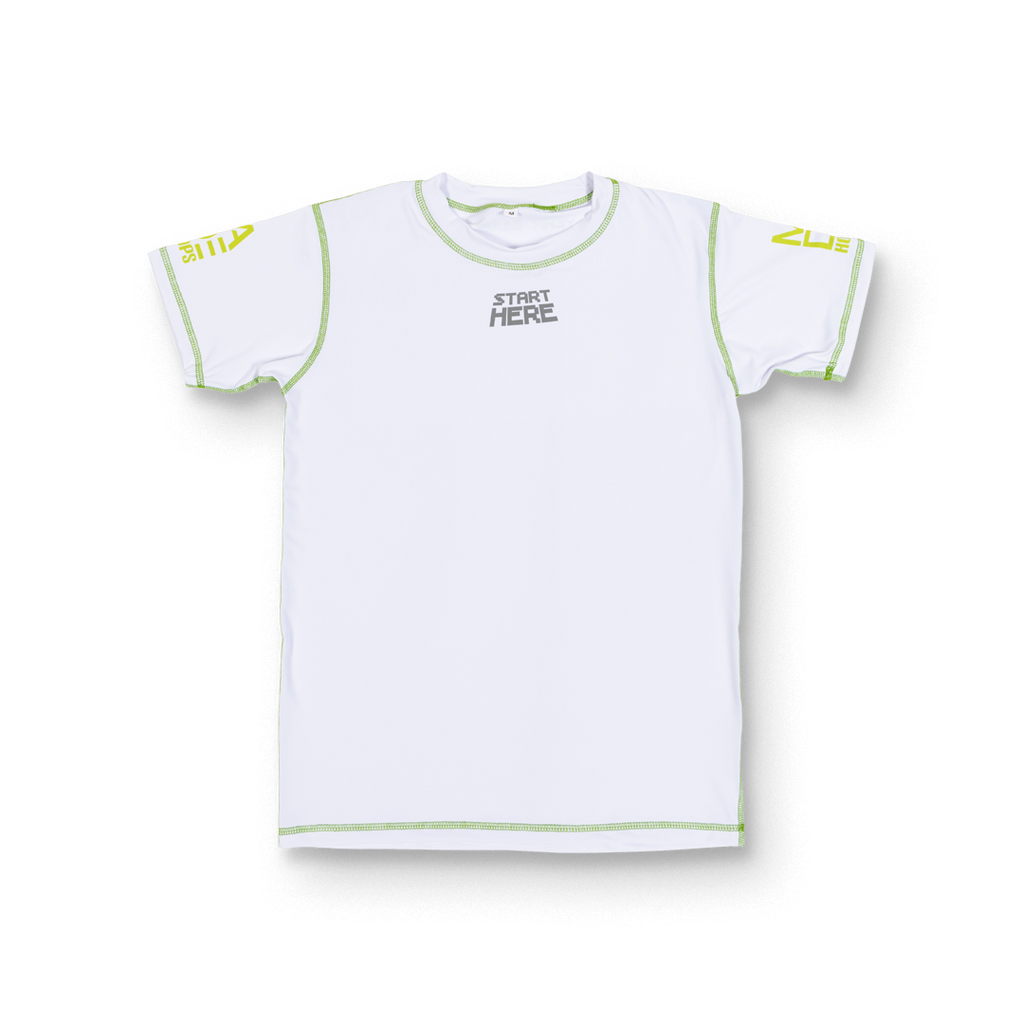 "Start Here" Compression Tee