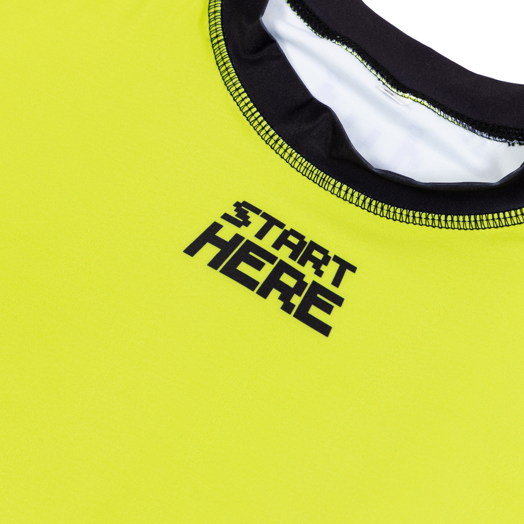 "Start Here" Compression Tee