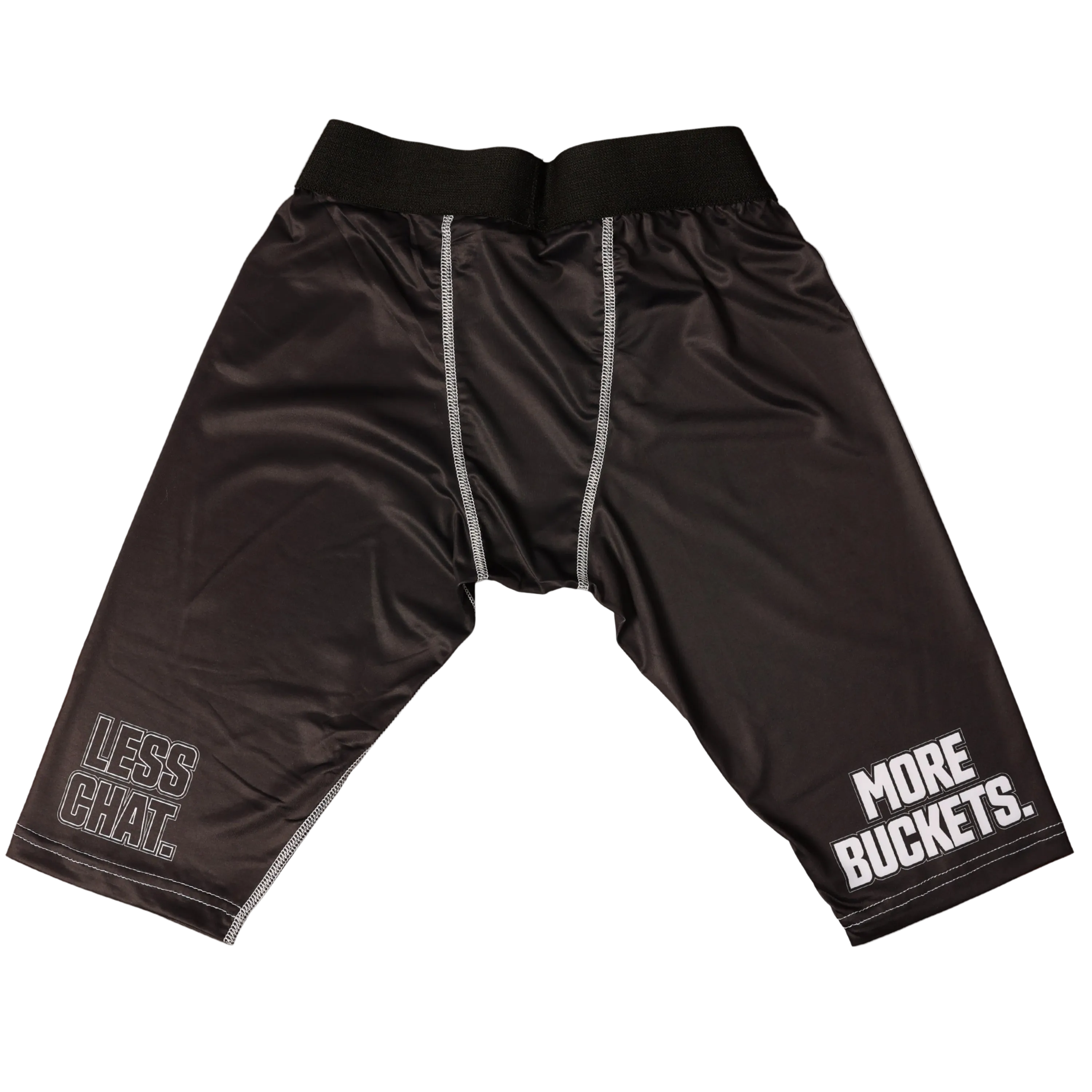 Less Chat More Buckets Compression 1/2 Tights