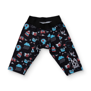 "MAKE IT RAIN" Compression 1/2 Tights