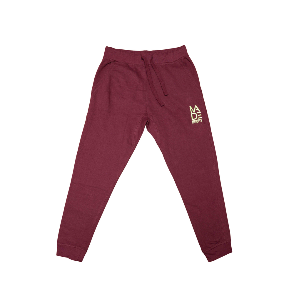 Essential Embroidered Logo Joggers | Redwood