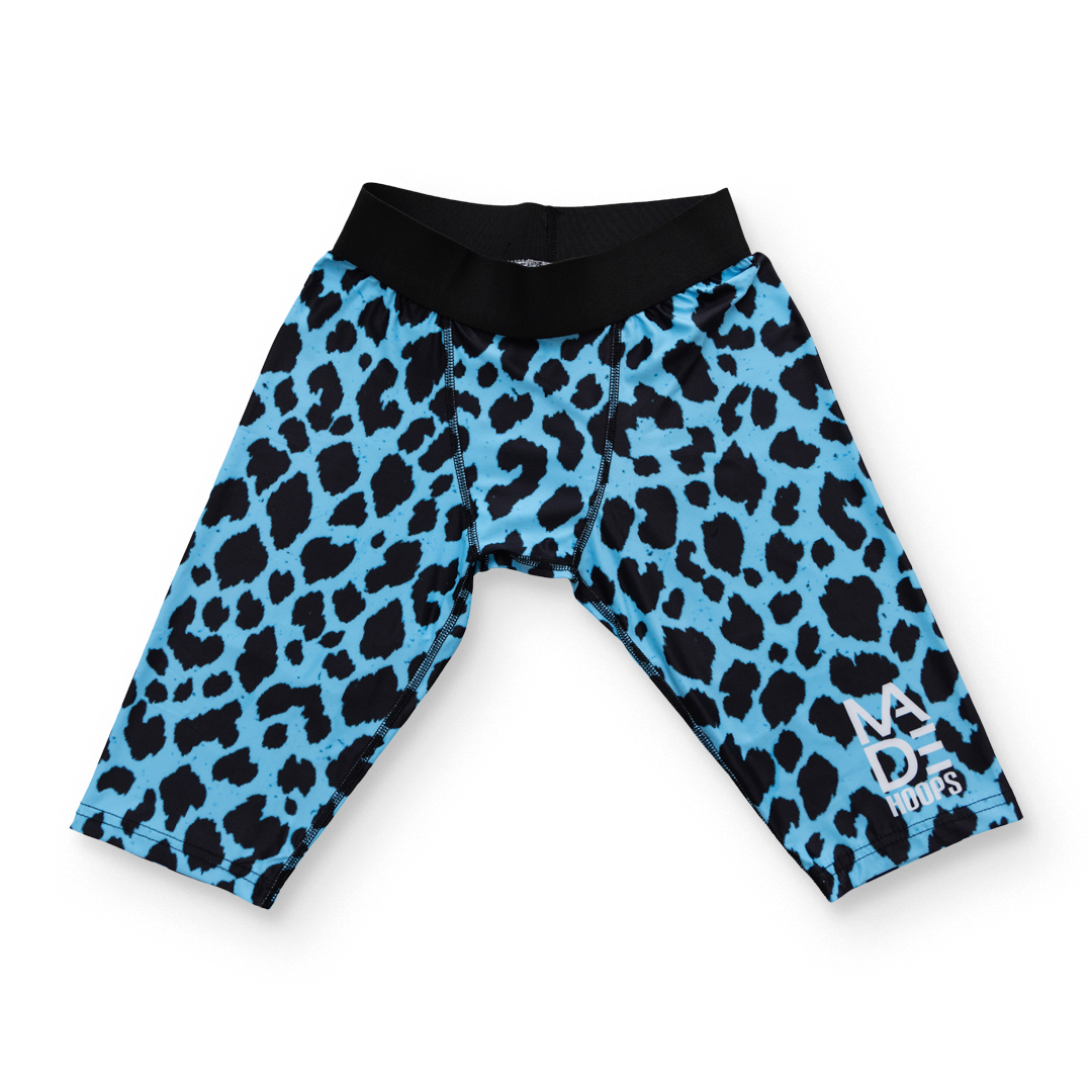 Leopard Compression 1/2 Tights