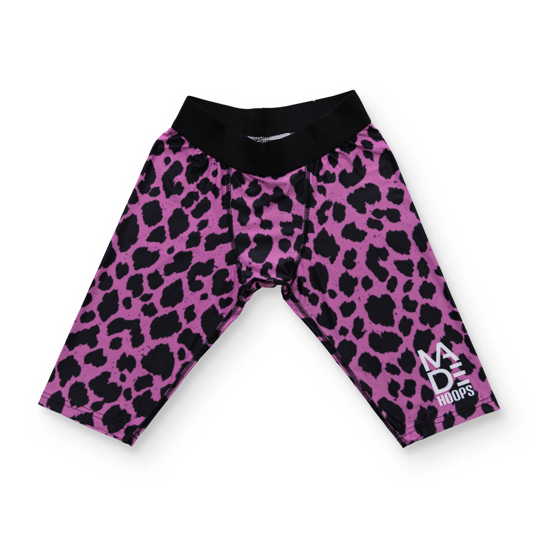 Leopard Compression 1/2 Tights