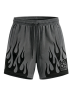 On Fire Mesh Shorts