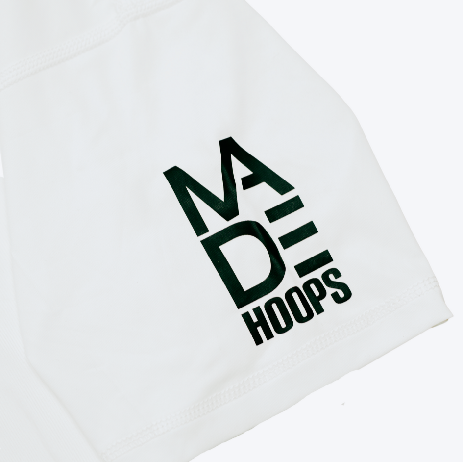 MADE Performance Compression Tee | White